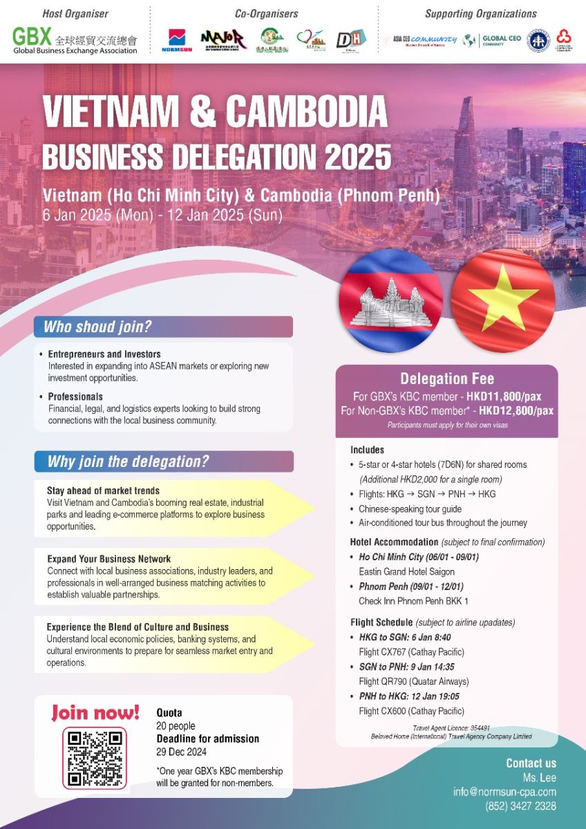 Vietnam – Cambodia Business Delegation trip