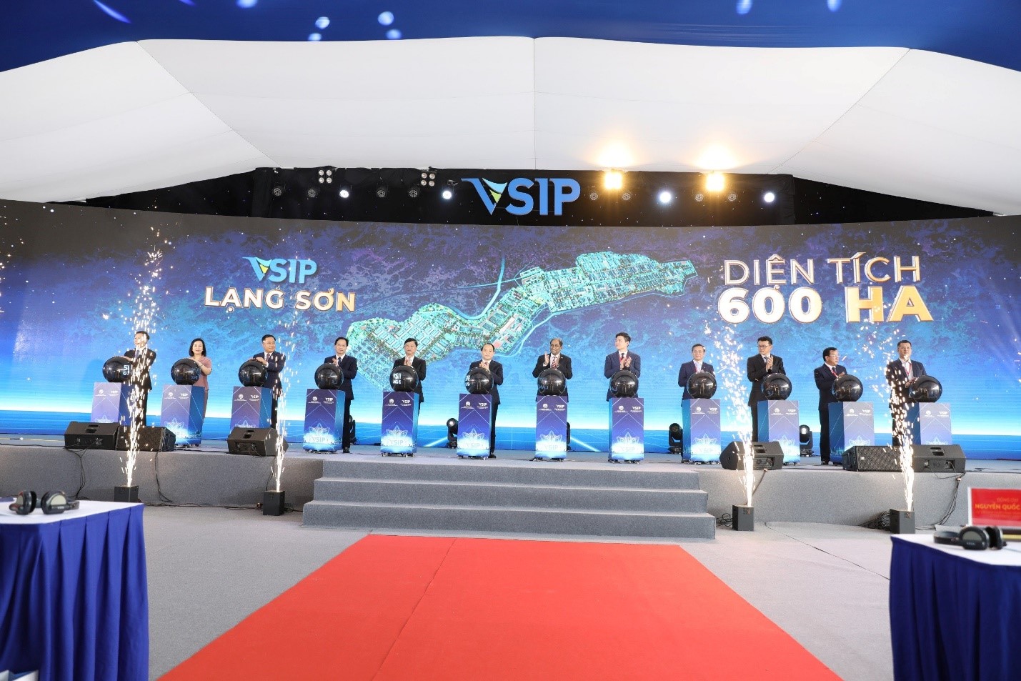 Construction of 16th VSIP industrial park starts in Lang Son Province